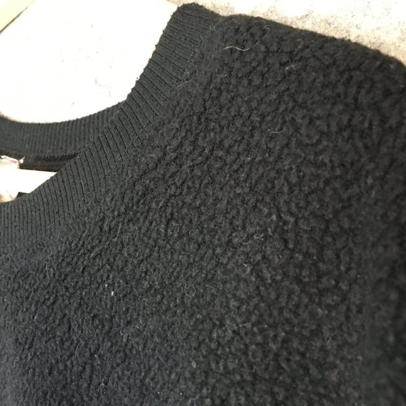 No Boundaries Sweatshirt L 11 13 Black Fleece Candy Skull Long Sleeve Crew Neck - Picture 5 of 11